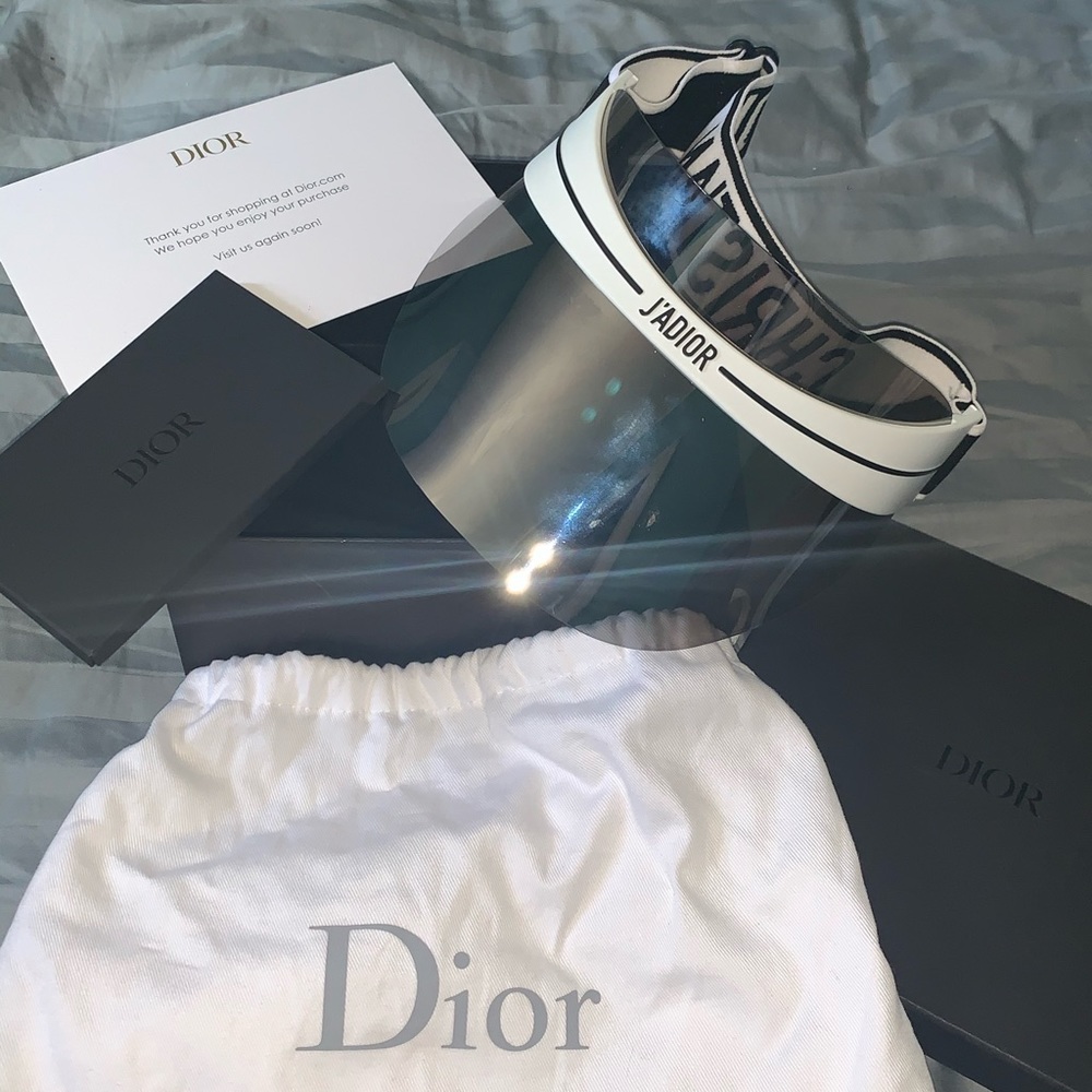 Christian Dior Reflective Club Visor